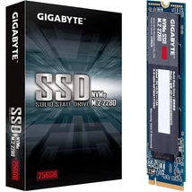 Gigabyte háttértár - új  256 GB-os M.2 NVME SSD 